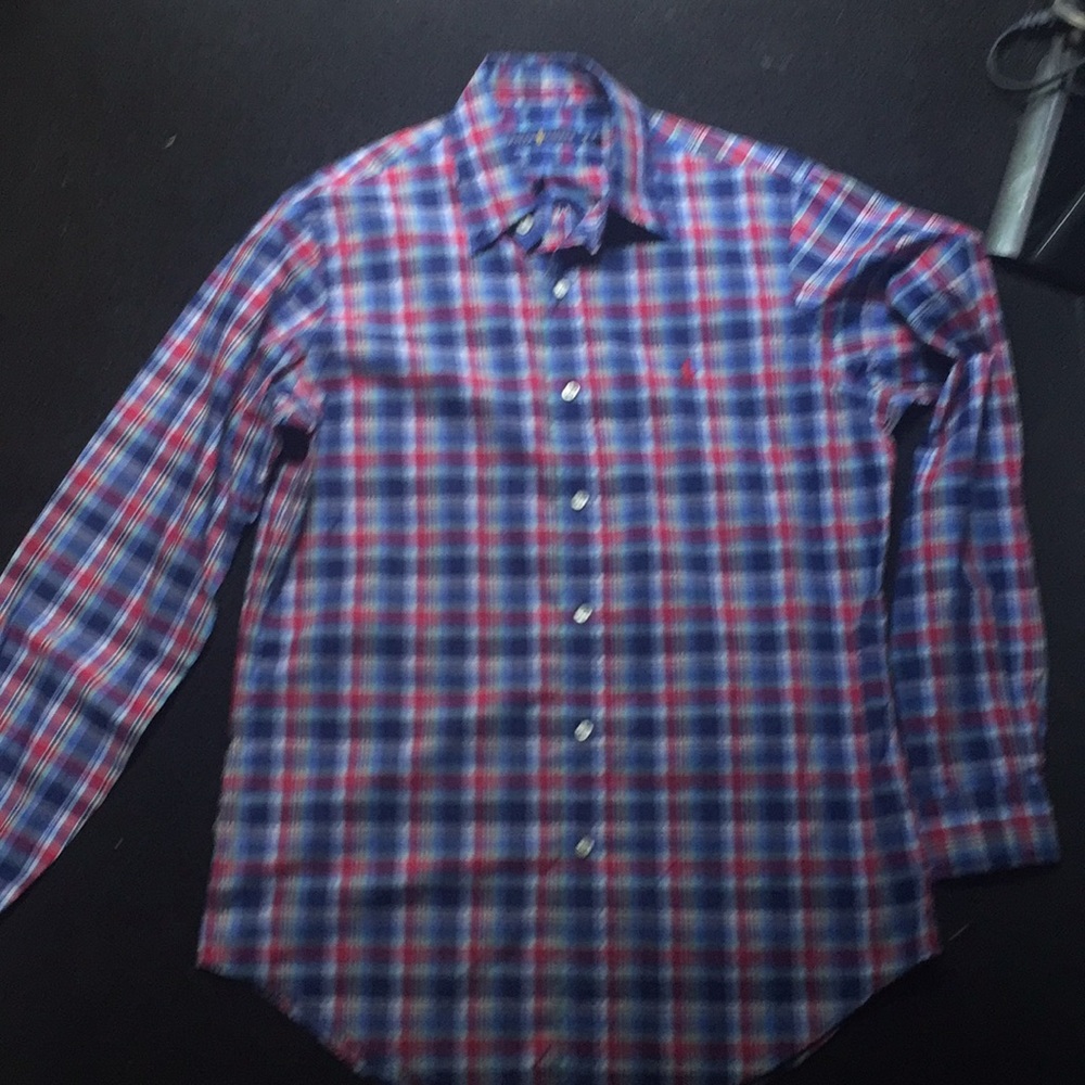 Ralph Lauren Polo Plaid Button Down Shirt (Chas)
